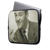 Geschäftsmann Laptopschutzhülle (Vorderseite Links)