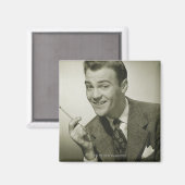 Geschäftsmann Magnet (Vorderseite/Rückseite)