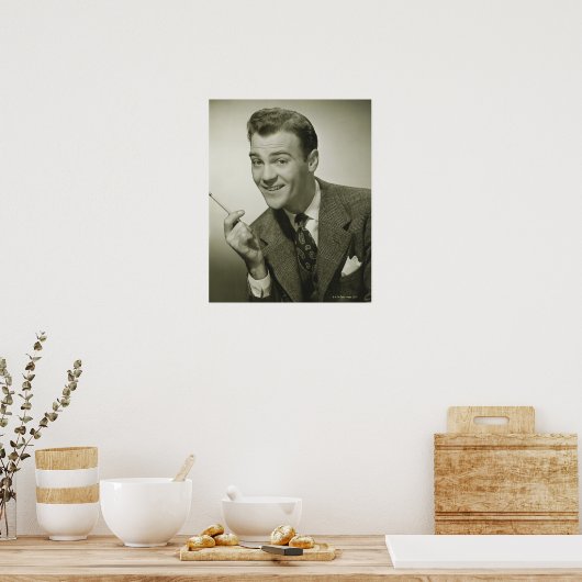 Geschäftsmann Poster (Küche)