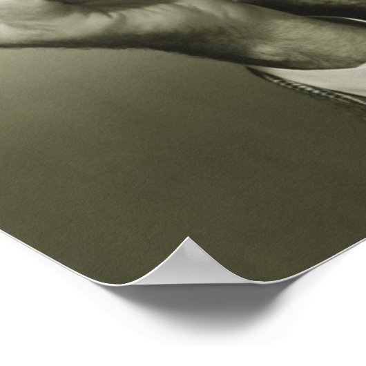 Geschäftsmann Poster (Ecke)