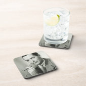 Geschäftsmann-rauchende Zigarre Untersetzer (Rechte Seite)