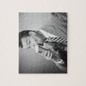 Geschäftsmann-trinkendes Bier Puzzle (Vertikal)