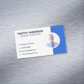 Geschäftsmann | Unternehmen Magnetische Visitenkarte (Beispiel)
