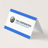 Geschäftsmann | Unternehmen Visitenkarten (Rückseite)