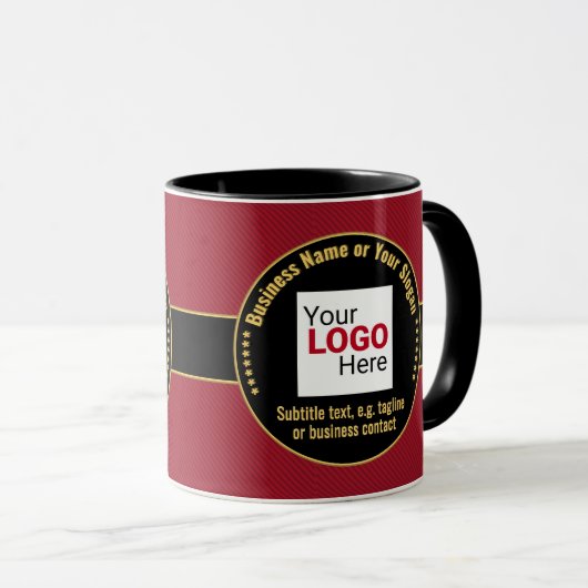 Geschäftsmann, Unternehmer, Chef: Smart Red & Blac Tasse (VorderseiteRechts)