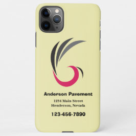 Geschäftsmobilmobil iPhone 11Pro Max Hülle