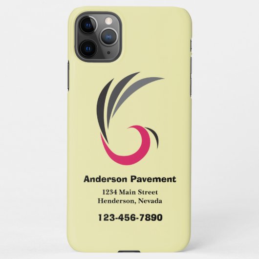 Geschäftsmobilmobil iPhone Hülle (Rückseite)