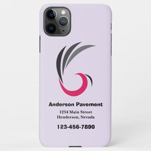 Geschäftsmobilmobil iPhone Hülle (Rückseite)