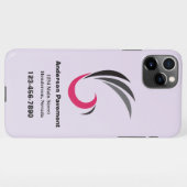 Geschäftsmobilmobil iPhone Hülle (Rückseite (Horizontal))