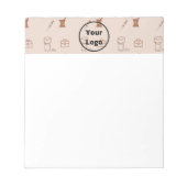 Geschäftsmodell der braunen Apotheke Notizblock (Vorderseite)