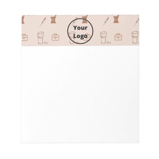 Geschäftsmodell der braunen Apotheke Notizblock (Vorderseite)