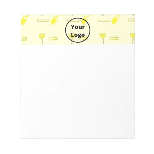 Geschäftsmodell für Gelbpapiere Notizblock (Vorderseite)
