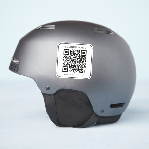 Geschäftsname Url QR-Code Vorlage Werbeaktion Aufkleber
