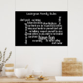 Geschäftsordnung des Parlaments Poster (Küche)