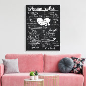 Geschäftsordnung Leinwanddruck (Insitu (Wohnzimmer))