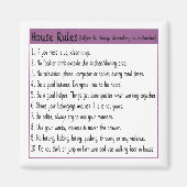 Geschäftsordnung Magnet (Vorne)