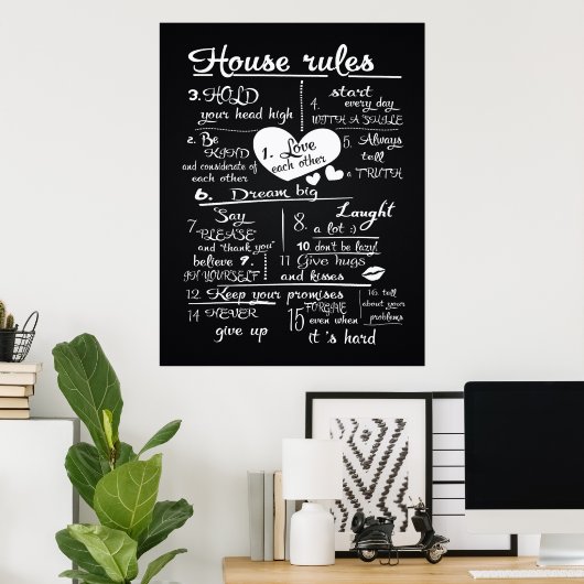 Geschäftsordnung Poster (Heimbüro)