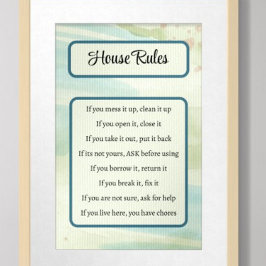 Geschäftsordnung Poster