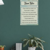 Geschäftsordnung Poster