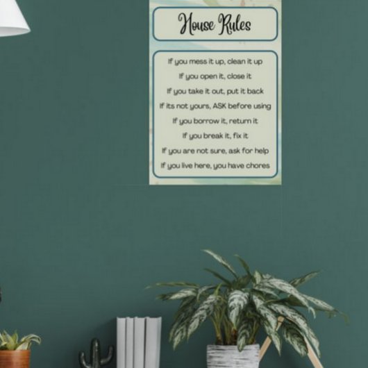 Geschäftsordnung Poster