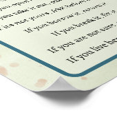 Geschäftsordnung Poster (Ecke)