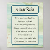 Geschäftsordnung Poster (Vorne)