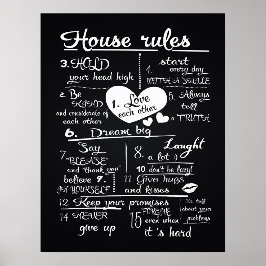 Geschäftsordnung Poster (Vorne)