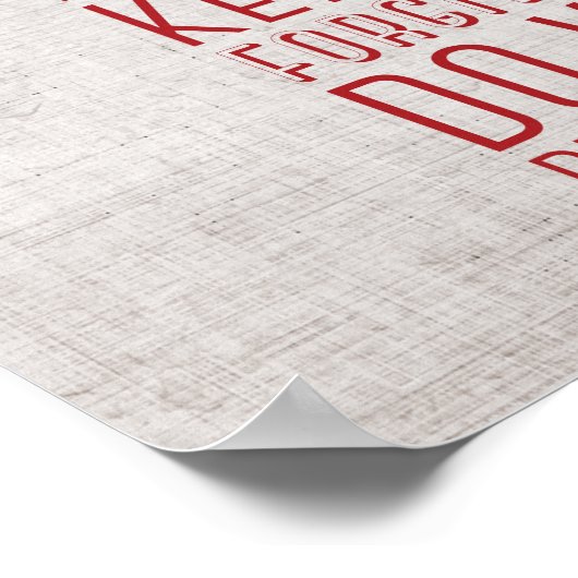 Geschäftsordnung Poster (Ecke)