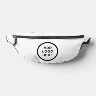 Geschäftsorganisation Event Logo Weiß personalisie Bauchtasche