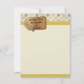 Geschäftspapier Einladung (Vorderseite)