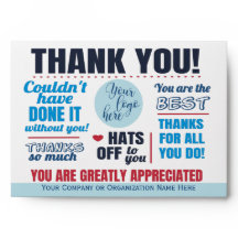 Geschäftspersonal Vielen Dank, dass Sie einen Bonu