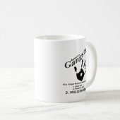 Geschäftsplan für fünf Finger-Discount-Unternehmen Kaffeetasse (VorderseiteRechts)