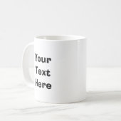 Geschäftsplan für fünf Finger-Discount-Unternehmen Kaffeetasse (Vorderseite Links)