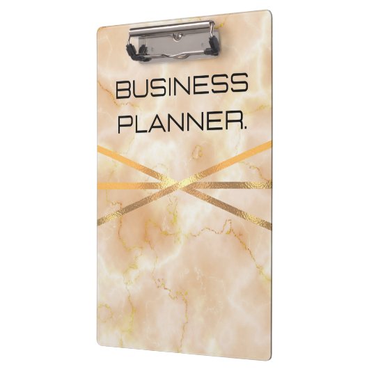 Geschäftsplaner Klemmbrett (Links)
