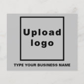 Geschäftsprodukte oder -dienstleistungen auf graue flyer (Hinten)