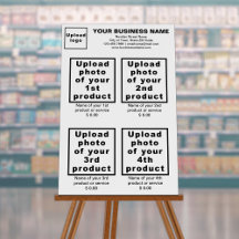 Geschäftsprodukte oder Dienstleistungen auf White 