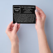 Geschäftsprodukte oder -dienstleistungen für den B Flyer (Gruppe)