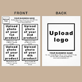 Geschäftsprodukte oder -dienstleistungen für den w flyer