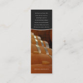 Geschäftsprofilweinkellereikeller-Weinbergtraube Mini Visitenkarte (Rückseite)