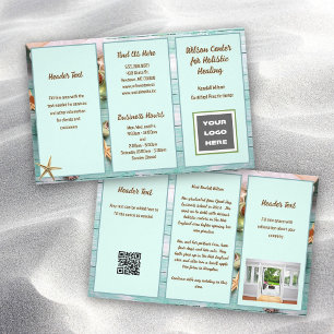 Geschäftsprospekt Holistisches Blauholz-Spa Flyer