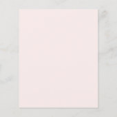 Geschäftssignatur-Schrift-QR-Code Werbe-Pink Flyer (Hinten)
