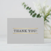 GESCHÄFTSTHANK IHNEN MÖGLICHKEIT DER EINFÜGUNG DER DANKESKARTE (Stehend Vorderseite)