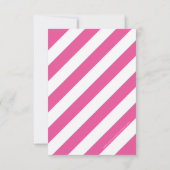 GESCHÄFTSTHANKE BEACHTEN SIE, dass Streifen gold G Einladung (Rückseite)