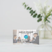 Geschäftstreffen | Unternehmen Visitenkarte (Stehend Vorderseite)