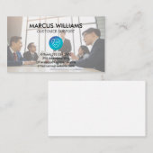 Geschäftstreffen | Unternehmen Visitenkarte (Vorne/Hinten)