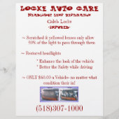 Geschäftsübersicht Flyer (Vorne)