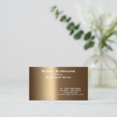 Geschäftsübliche Größe und Farben, Visitenkarte (Stehend Vorderseite)