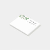 Geschäftsumzug Ankündigung Post-it Klebezettel (angewinkelt)