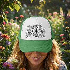 Geschäftsunternehmens-Logo Marketing Förderung Ben Truckerkappe