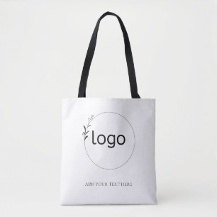 Geschäftsunternehmensmarken-Logo-Text Werbe- Tasche